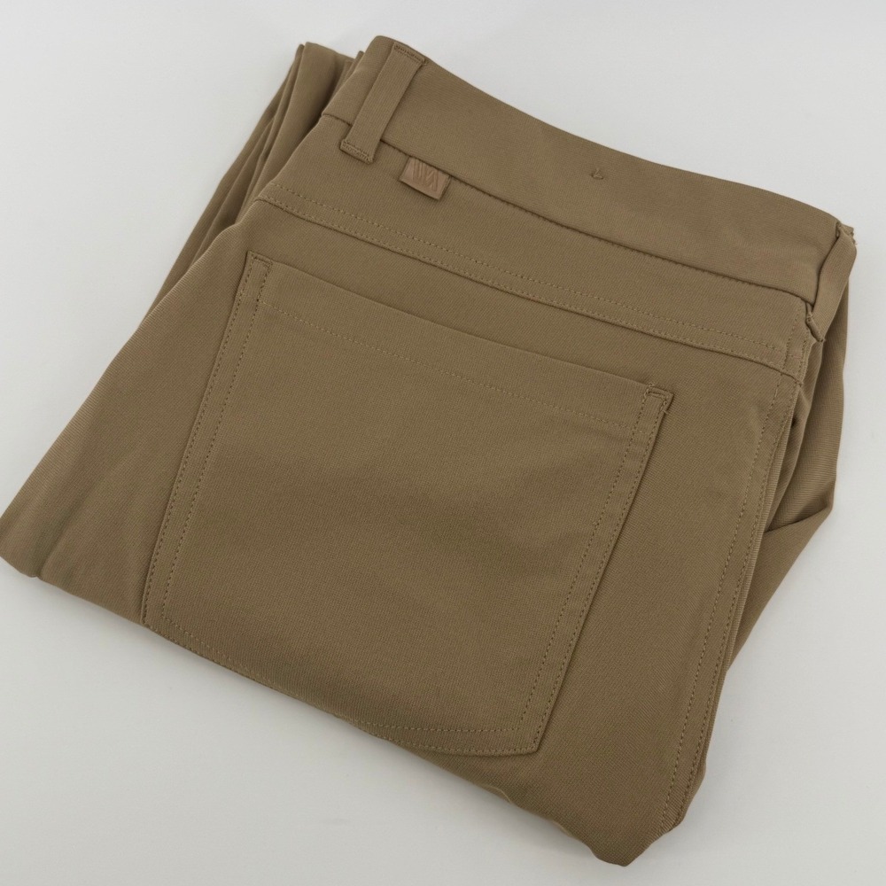 VRST Tech Pants Slim Fit Khaki Tan 32x28.5 Mens Chinos